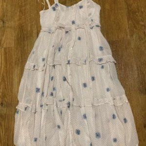 Free People Daisy Chain Dress. Large. 100% Cotton